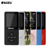 original ruizu x02 english version mp3 player 4gb 8gb 16gb music player with fm radio video e book portable mp3 support tf card