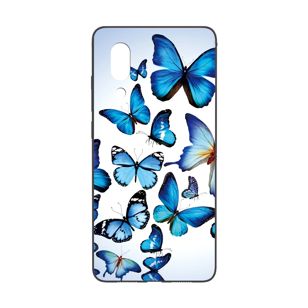 8 Силиконовый чехол GUCOON для Sharp Aquos S2 C10 5,5 дюймов, Мягкий защитный чехол для телефона из ТПУ, чехол-бампер с изображением розовых цветов - Цвет: 8