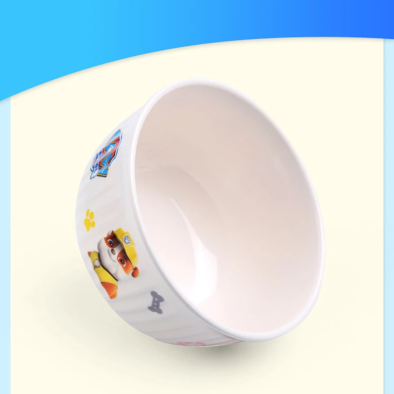Real PAW PATROL Children Cartoon Tableware Baby Feeding Bowl Easy To Clean Portable Melamine Environmental Protection | Дом и сад