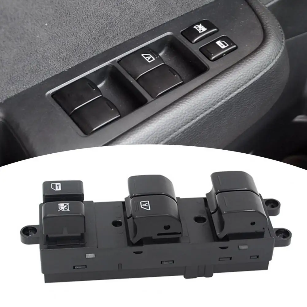 

50% Hot Sales! Power Switch High Rigidity Direct Replacement ABS Left Front Window Lifter Switch 25401-1JY0A for Nissan TIIDA 20