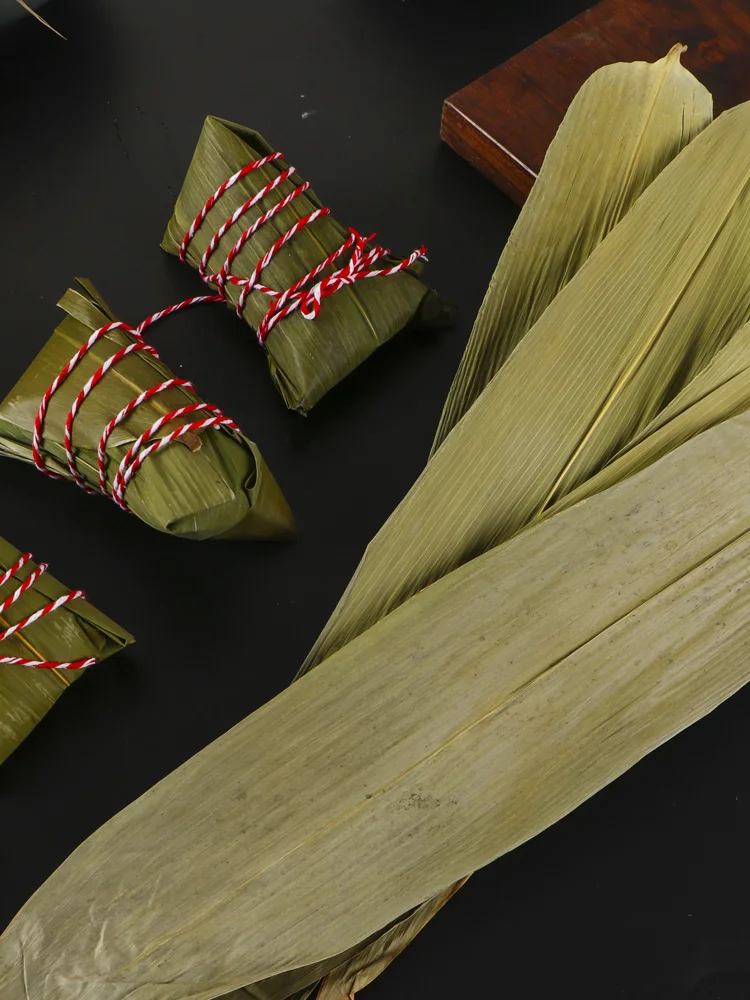 Сушеный лист Zongzi с изображением дракона лодки праздничный свежий и натуральный