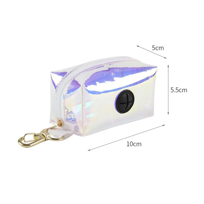 

Protable Dog Poop Travel Bag Dispenser Dog Poop Waste Bag Holder Outdoor Pouch Garbage Bags Organizer Pet Pick Up Poop Bag Holde
