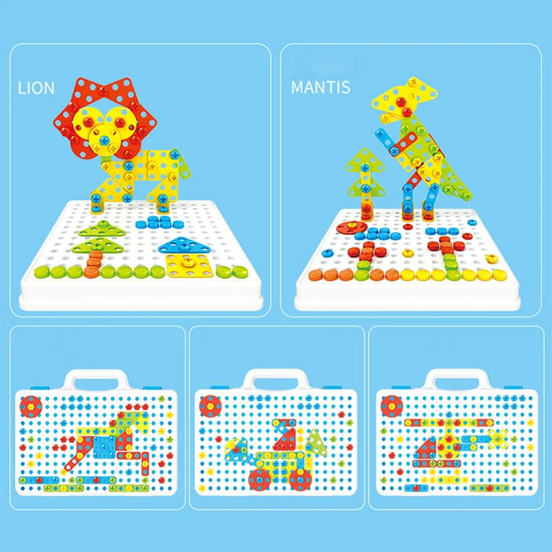 Детские игрушечные дрели креативная развивающая игрушка электрическая дрель