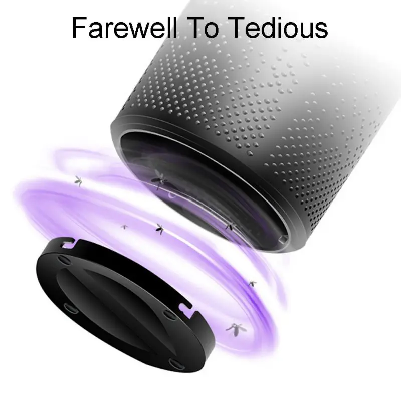 

2020 Waterproof Mosquito Killer Light Fly Killers Electric Insect Trap Lamp Suction Mosquito Repellent Lamp For Pregnant Infant
