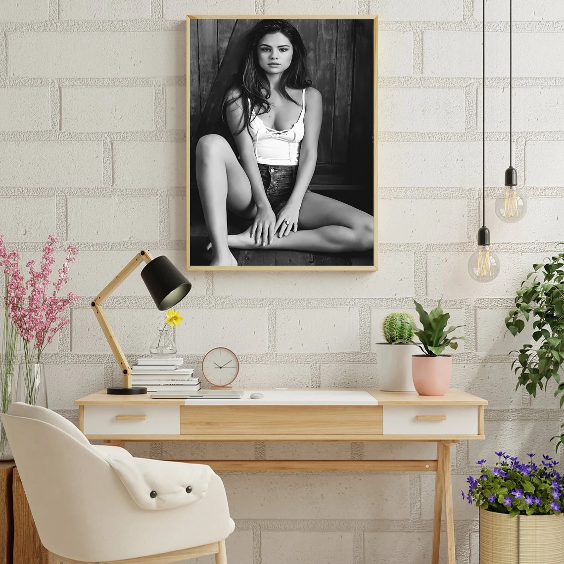 Постер для поп-музыки певицы Селена Гомез искусство на холсте печать украшение