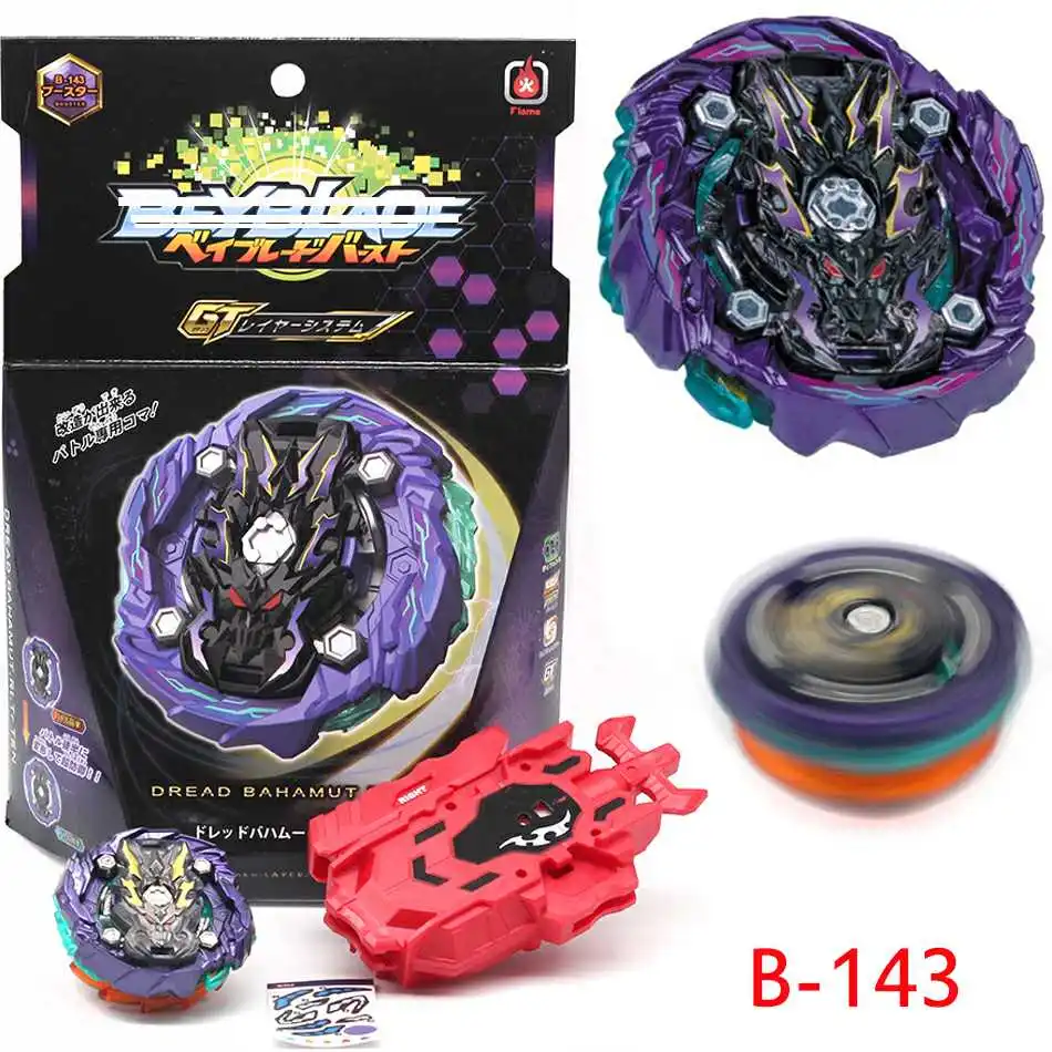 B143 Beyblade Burst B-131 B129 metall fusion toupie Beyblade burst mit launcher kinder fafnir bey klinge klingen spielzeug - Цвет: B143