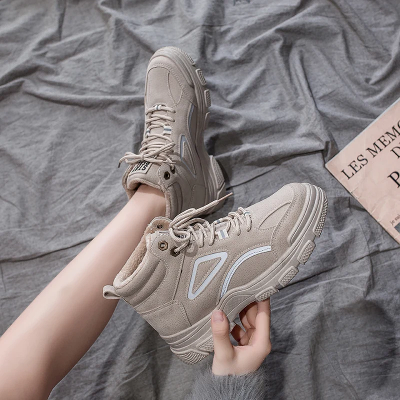 Дизайнерская модная роскошная женская обувь зимние ботильоны на платформе Martins