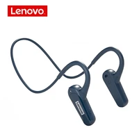 lenovo wireless headphones with mic 9d stereo noise canceling earbuds waterproof bluetooth compatible earphones outdoor sports
