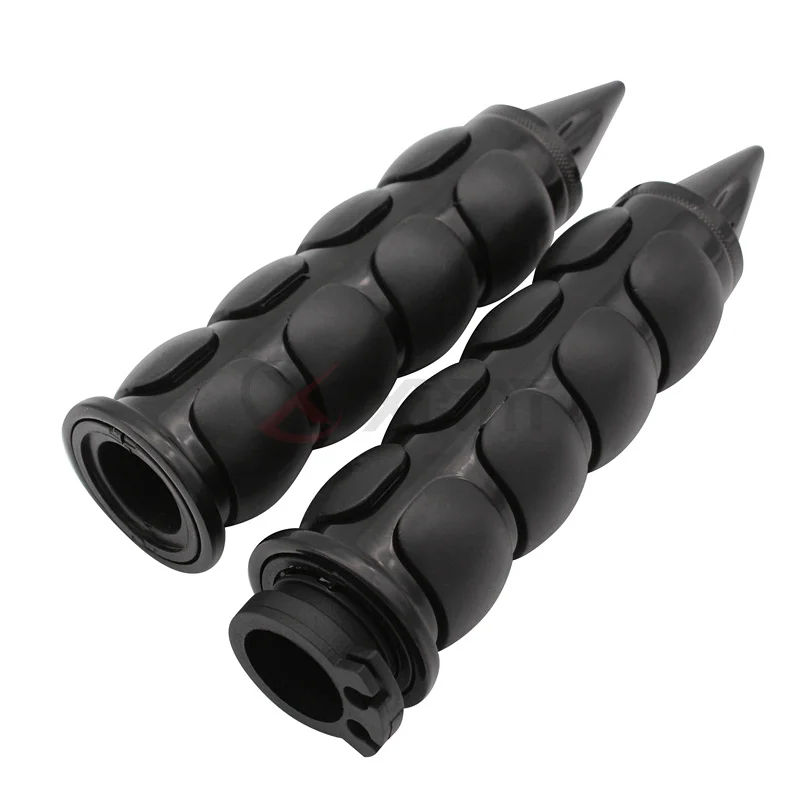 7/8 &quot22 мм или 1&quot 25 резиновые ручки для Harley Honda Kawasaki Suzuki Yamaha велосипеды крейсер