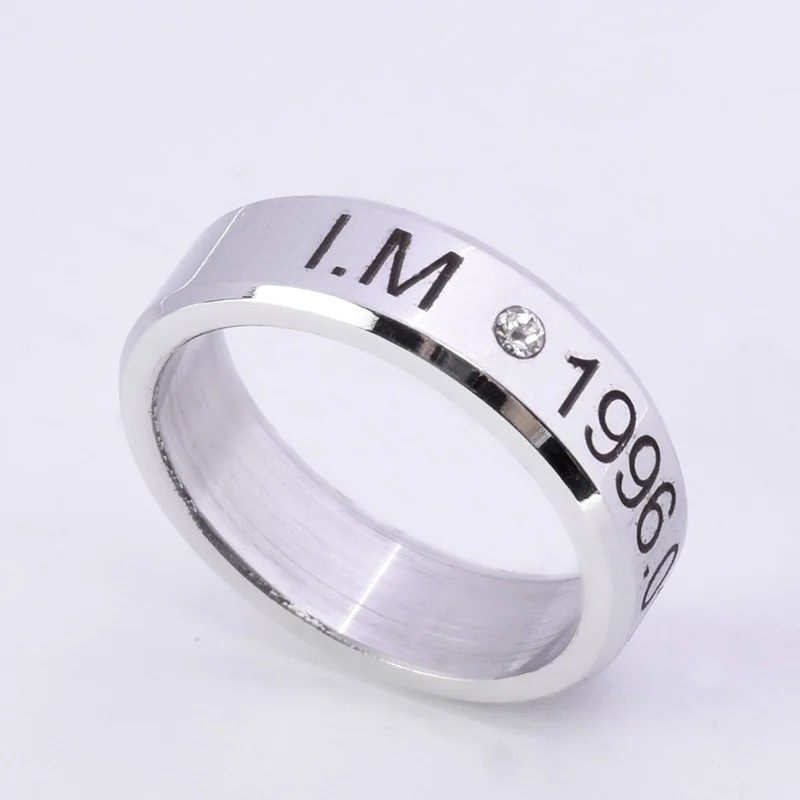 1 шт. поп монста X с нашивкой в виде кольца на безымянном пальце для женщин и мужчин