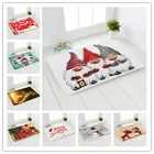Рождественский фланелевый ковер с новым годом 2021, Рождественское украшение 2020, рождественские украшения для дома, рождественские подарки