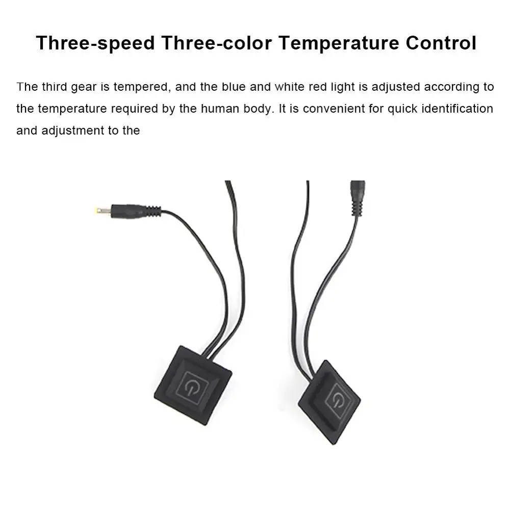 Перчатка нагревательная из композитного волокна DC 7 4 V USB регулировка температуры