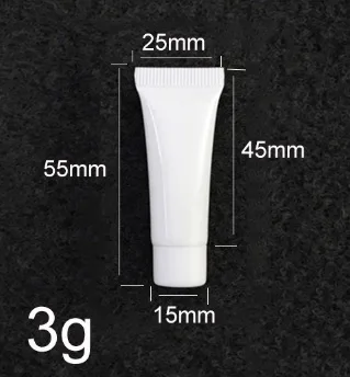 3ml 5 мл 10 мл 30 мл 50 мл 100 мл 200 мл белая пластиковая мягкая бутылка для макияжа для выдавливания крема пузырьки для шампуня емкость для лосьона 30 шт - Цвет: 3ml