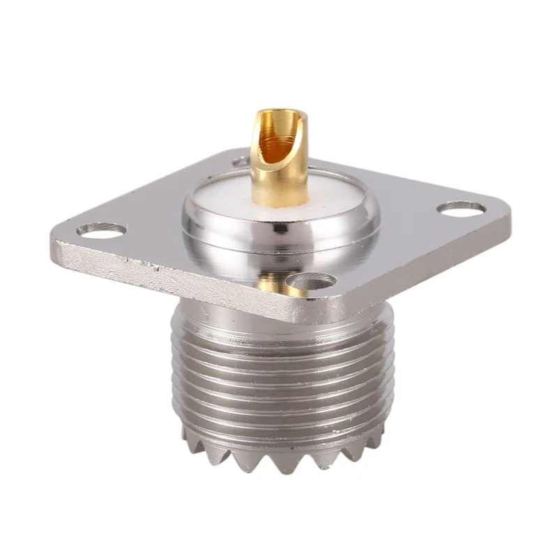 UHF SO 239 гнездовой разъем квадратной формы припоя чашки коаксиальный для Ham