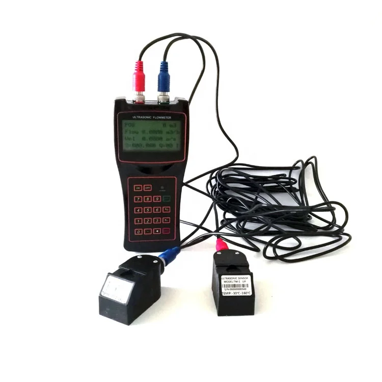 

TUF-2000H series handheld ultrasonic flow meter for sensor