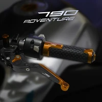 for 790 adventure 790 adv adventure r 2017 2018 2019 2020 motorcycle brake clutch levers handlebar hand grips accessories
