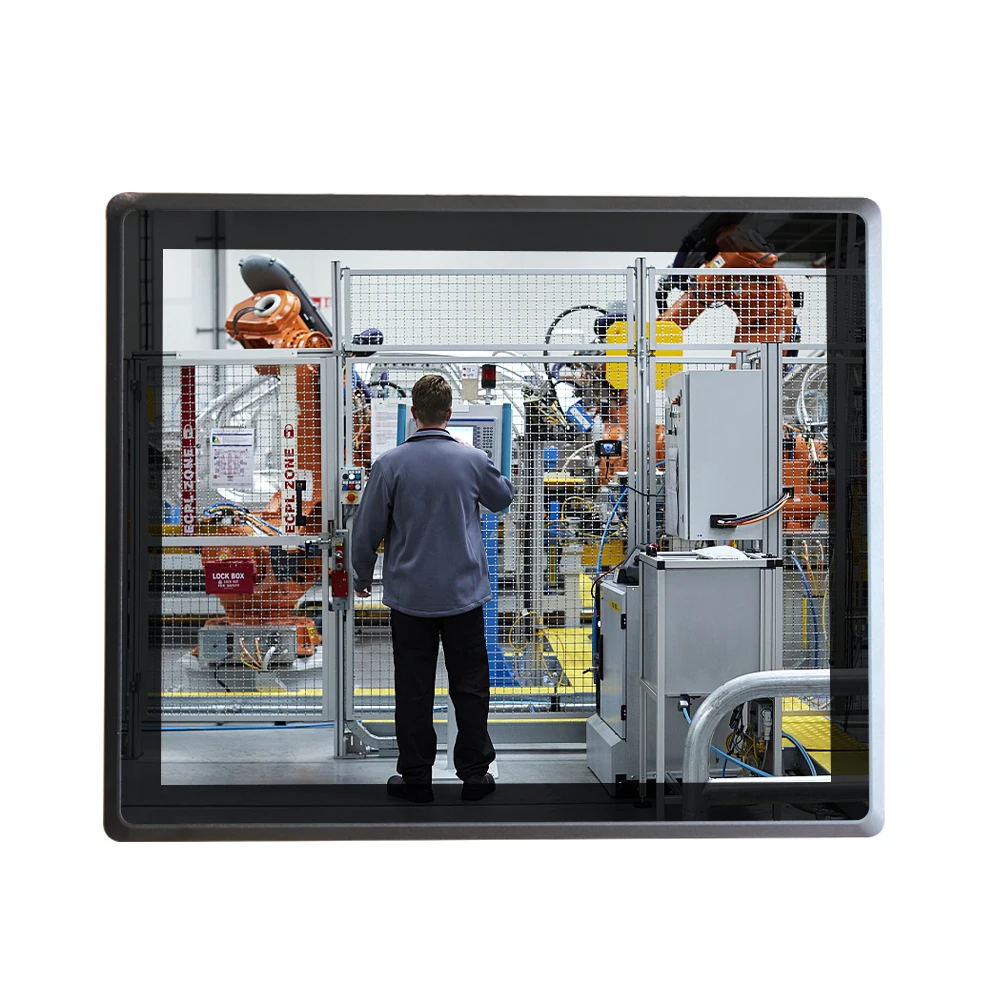 

19" 1280x1024 embedded pc industrial touch screen i5 i3 all in one computer windows 7 8 10 4G RAM 32G SSD