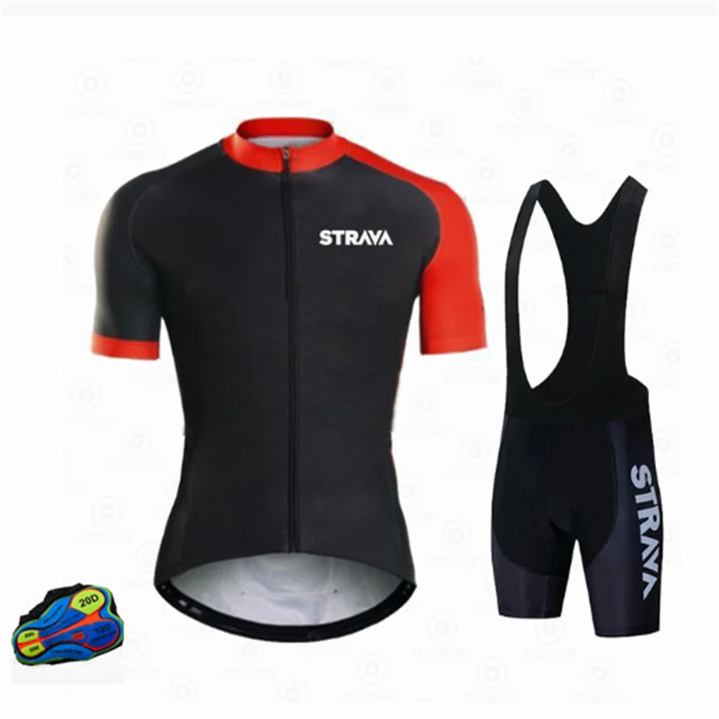 

Шорты летние велосипедные STRAVA Ropa Ciclismo Maillot Велоспорт Джерси комплект мужские рубашки велосипедные костюмы профессиональная командная одеж...