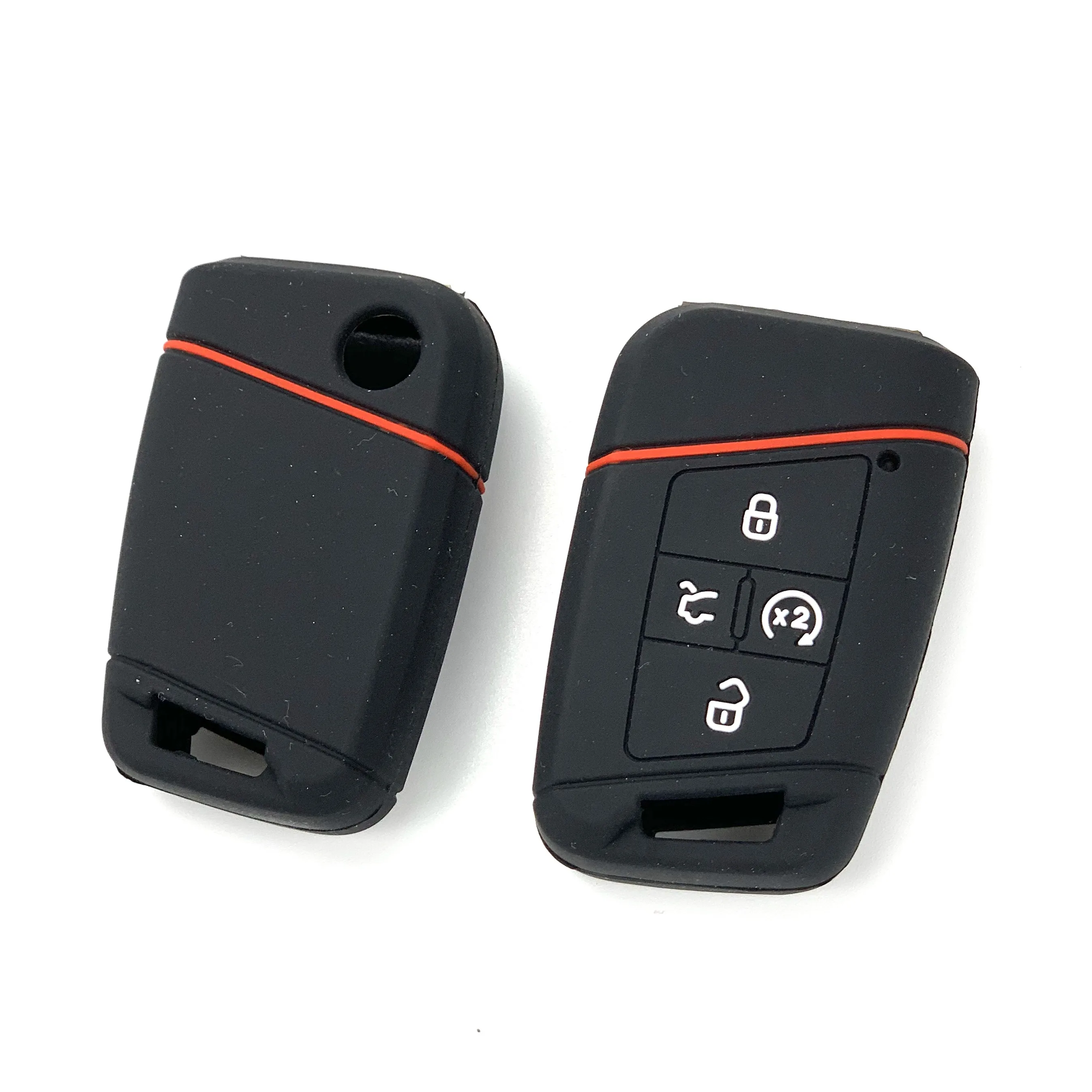 Силиконовый чехол-книжка для пульта дистанционного управления Volkswagen Tiguan Passat Golf