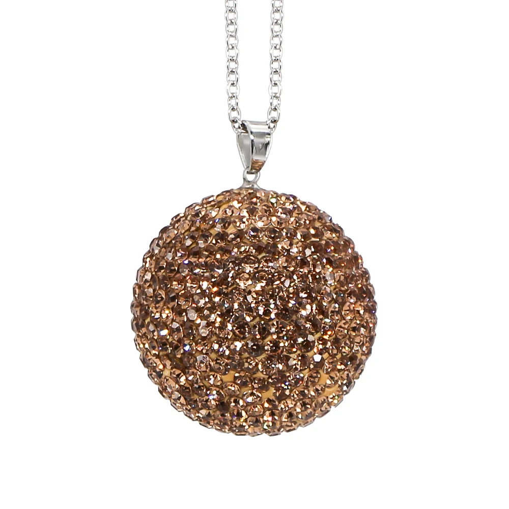 

Большой размер Bling Diamond Crystal Ball Автомобильная подвеска украшение для автомобиля зеркало заднего вида орнамент подвесные украшения