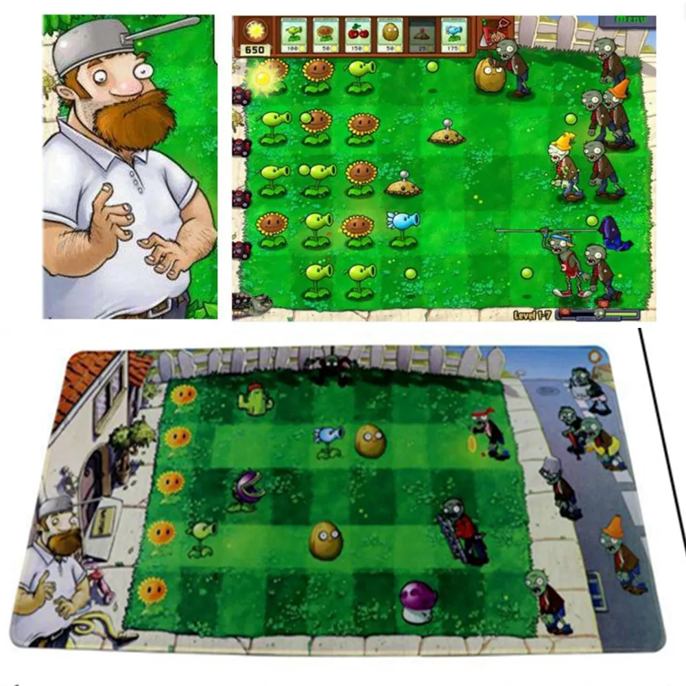 1 шт. растения садов план игры карта Водонепроницаемый пленка пластиковый коврик