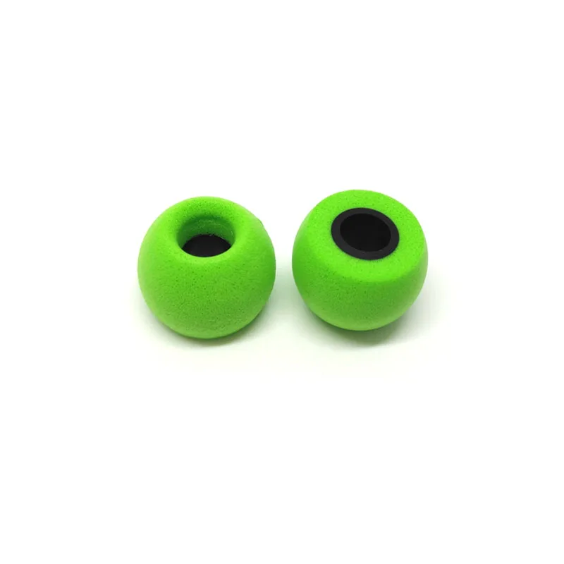 TS400 -M- green 2pcs 2 шт./1 пара ANJIRUI TS400 S/M/L 4,9 мм изоляционные поролоновые наконечники для внутриканальных наушников, гарнитура, наушники с усиленными басами, набор амбушюр - Цвет: TS400 -M- green 2pcs