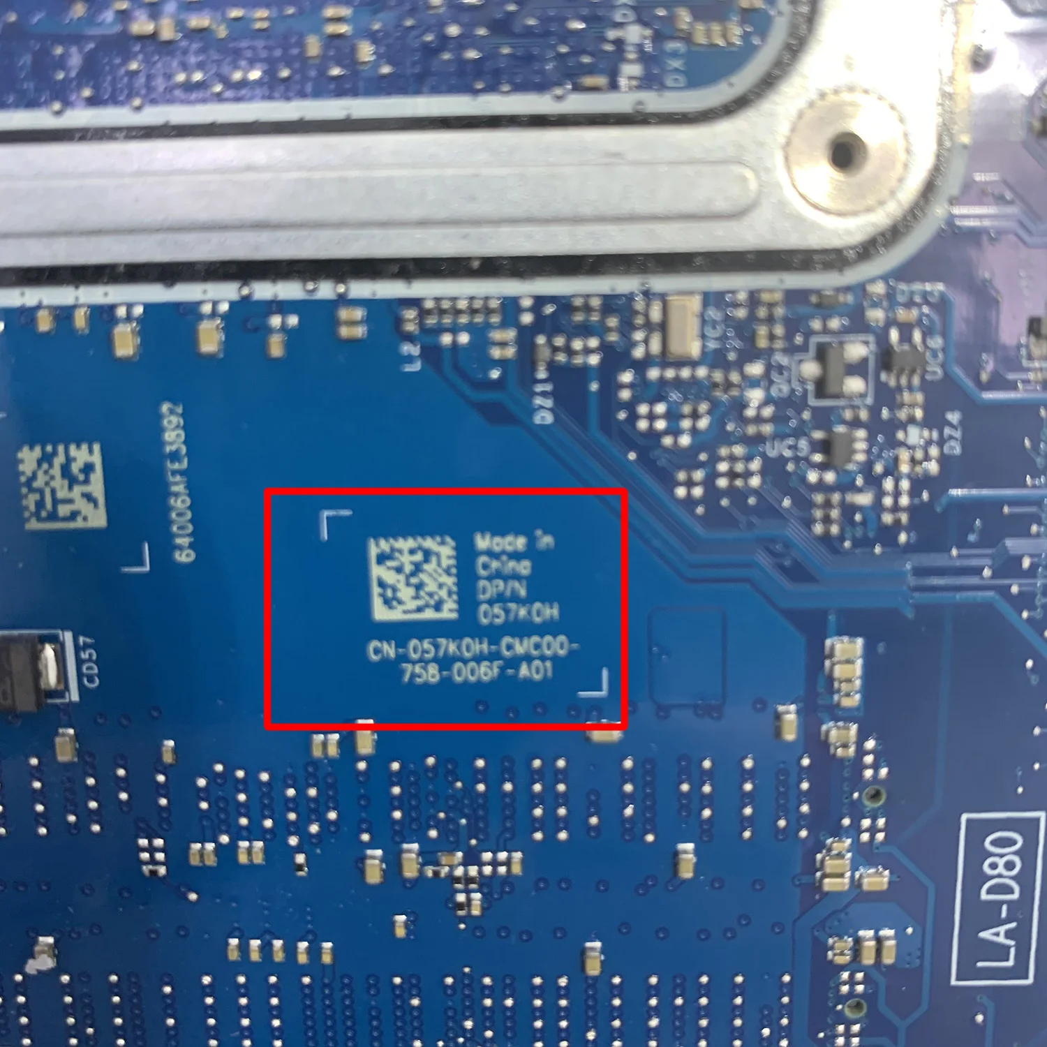 Детская материнская плата 57K0H BAL21 для Dell Inspiron 15 5567 5767 ноутбука W/Φ Test Ok 5567/5767 - купить