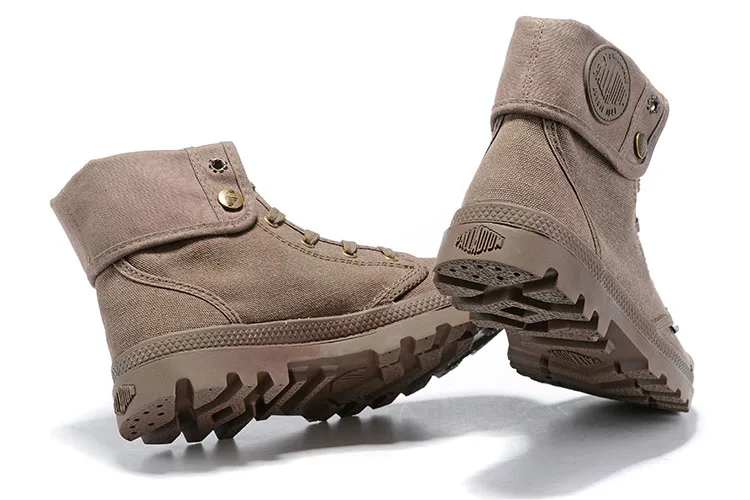 Мужские парусиновые ботинки PALLADIUM Pampa Классические светло-коричневые ботильоны