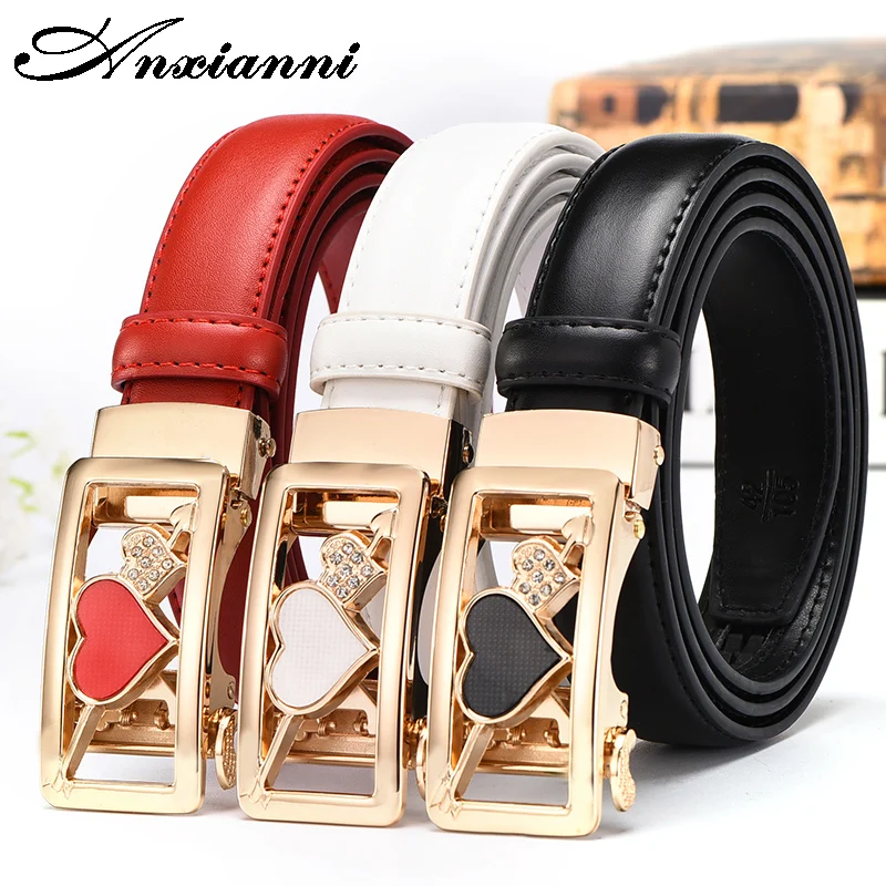 New designer luxury Belt High quality Waist Belts width 2.3cm  ladies fashion Automatic Buckle belts gifts for womens Waistband