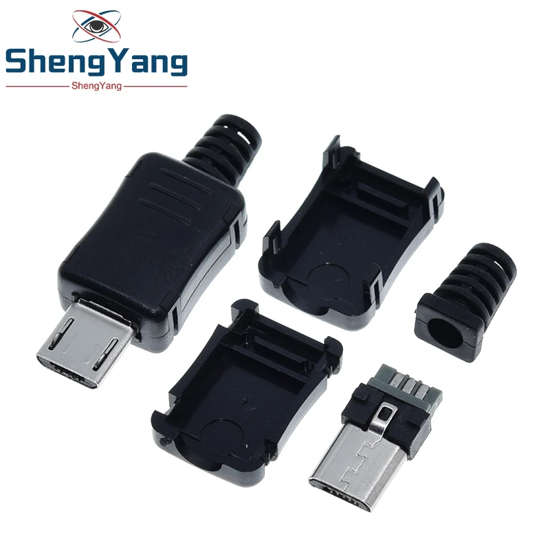 Высокое качество 10 шт потребительских упаковок для микро USB разъем Мужской Micro usb