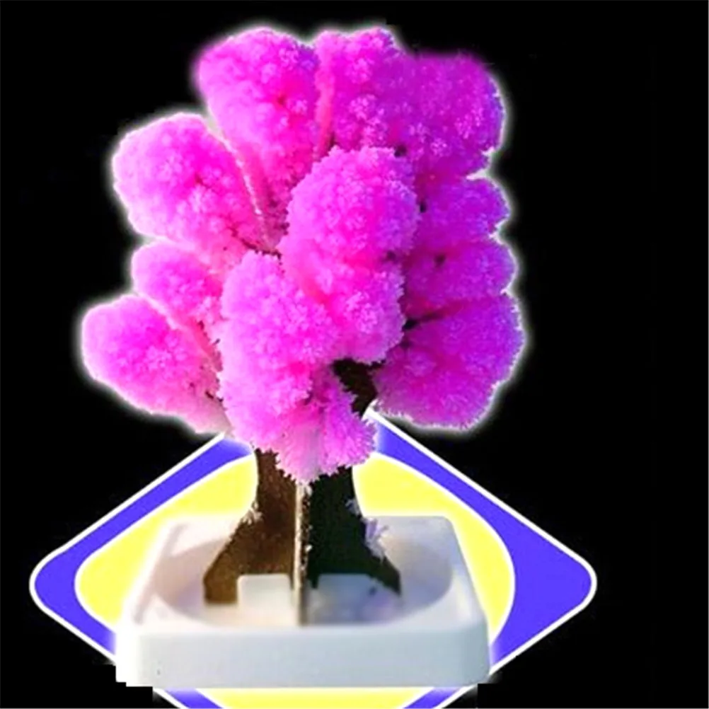 

1pc Magic Japanese Sakura Tree-Brand New Made in Japan Pink Magically Decorative Growing Paper Trees 12*8cm