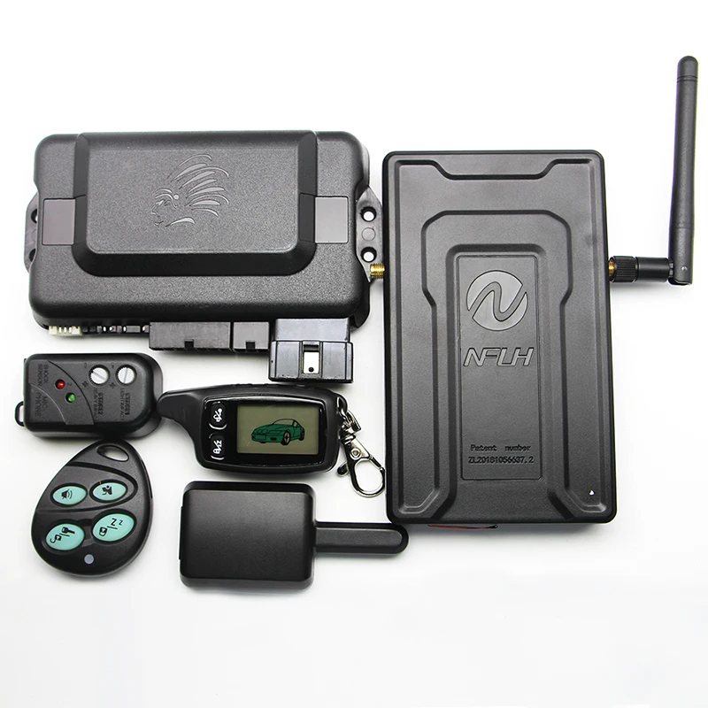 Автомобильная сигнализация TW9030 GSM двусторонняя мобильный телефон управление GPS