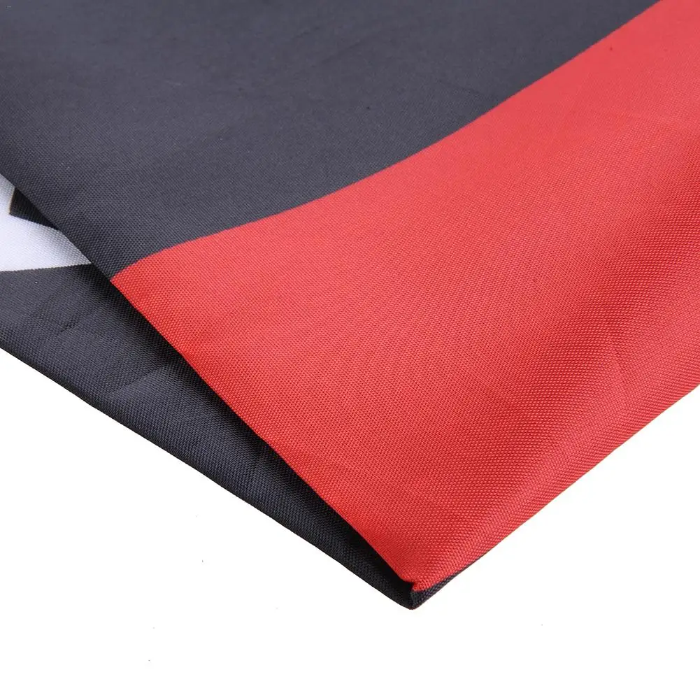 

90X150cm Us Flag High Quality Double Sided Printed Polyester American Grommets USA Flag Red And Blue Striped Black Flag
