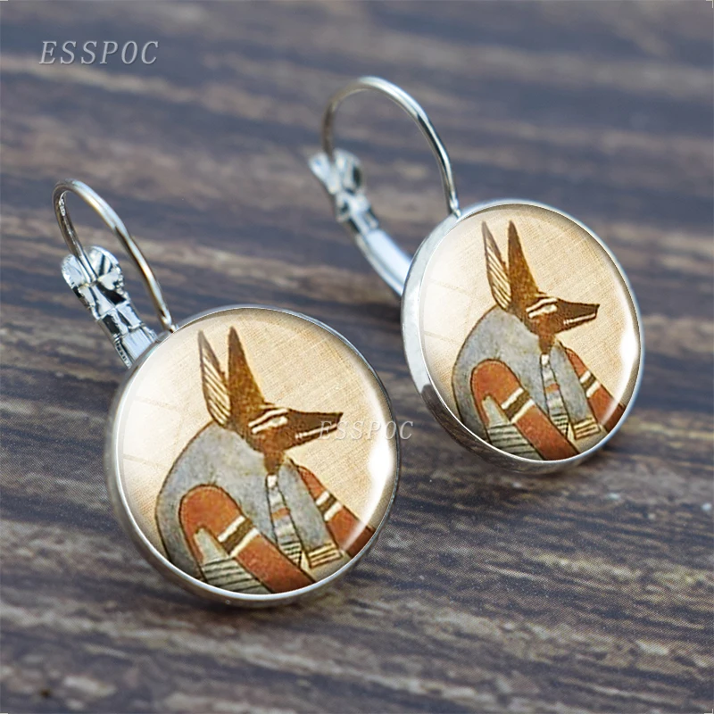 Египетский Анкх серьги гвоздики в форме пирамиды Фараона стиле древней египтной