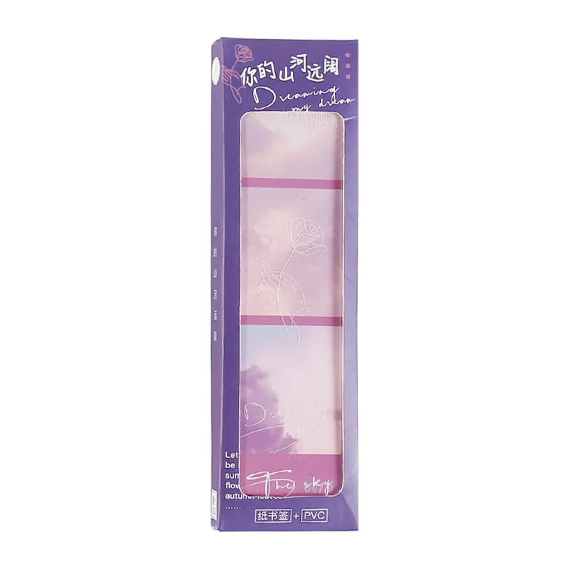 26 шт./компл. красивая бумажная Закладка с изображением звездного неба в стиле INS