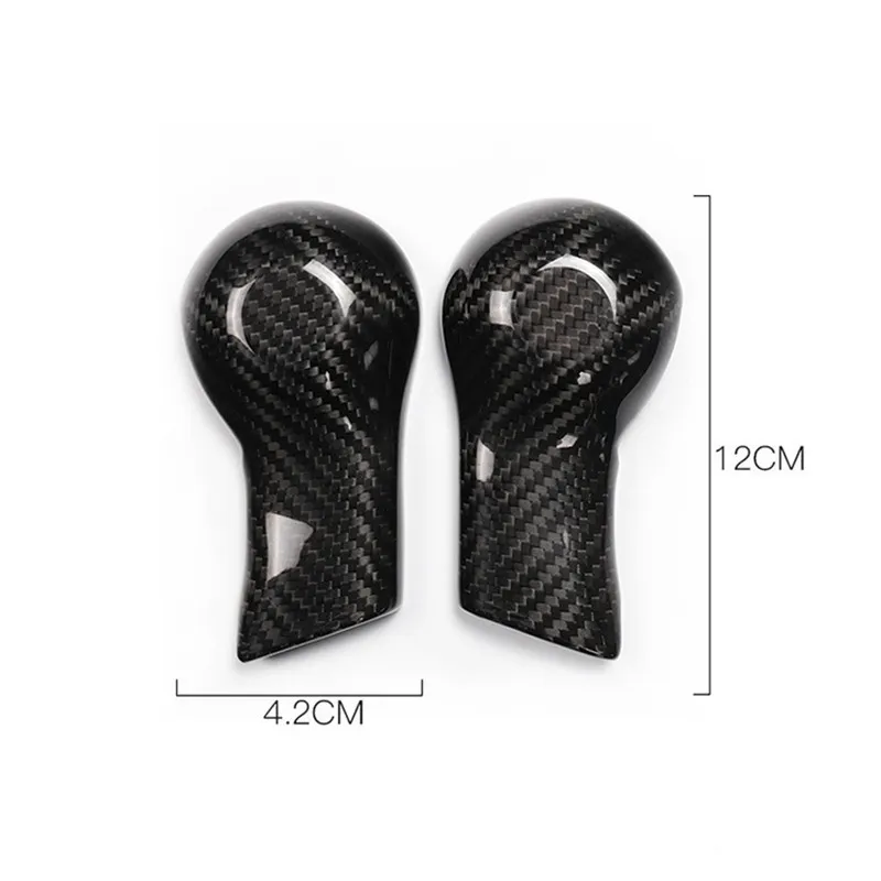 Накладка на ручной тормоз противоскользящий защитный чехол из углеродного