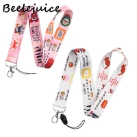 friends tv show neck strap lanyard keychain mobile phone strap id badge holder rope keyrings accessories gift webbings ribbons