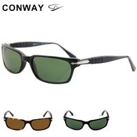 conway personal sunglasses for men retro 70%e2%80%99s style sun glasses rectangular driving glasses unbreakable arms black havana