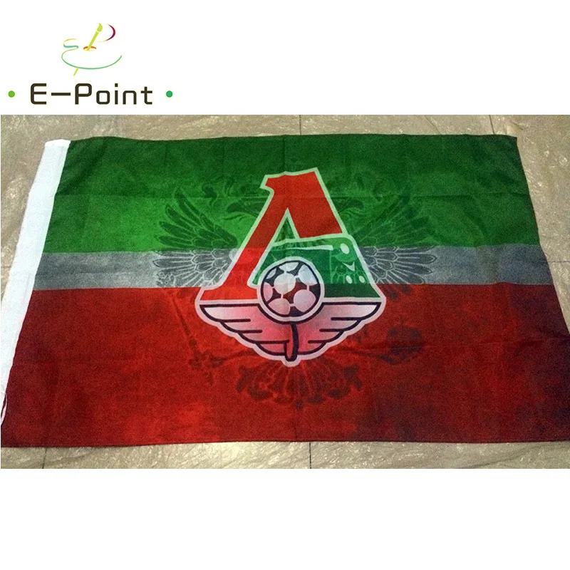 Россия FC «Локомотив», москвичка, 3 фута* 5 футов(90*150 см), размер, рождественские украшения для дома, флаг, баннер, подарки