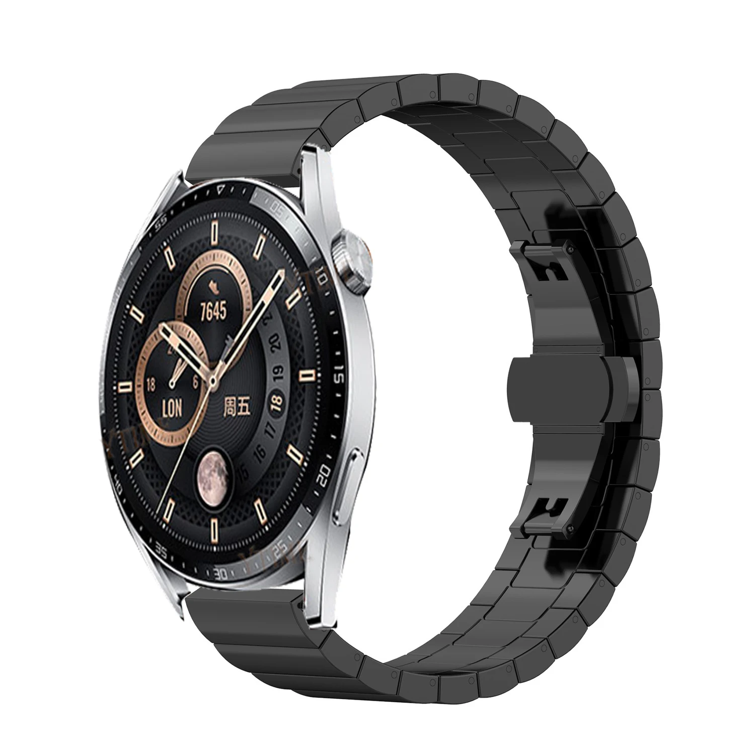 

Watch Band 22mm Metal Strap For Huawei GT 2 GT2 Pro Watchband For Huawei Watch GT/GT 3 GT3 Pro/ Runner 46mmWatch Mens Strap