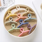 Корейские однотонные Матовые акриловые заколки для волос IPARAM, модные трендовые заколки-кресты, заколки для волос, аксессуары для волос, аксессуары для волос