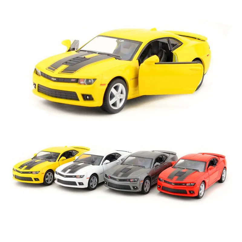 Kinsmart 1:38 5 дюймов 2014 Chevrolet Camaro спортивный автомобиль игрушки сплав модель