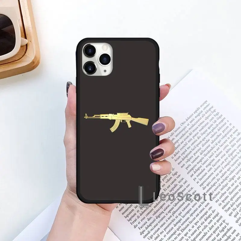

ak47 Phone Case for iPhone 11 12 mini pro XS MAX 8 7 6 6S Plus X 5S SE 2020 XR