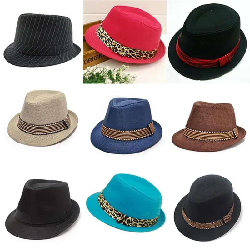 Детская шляпа для мальчиков и девочек однотонная соломенная Кепка-ведро в стиле