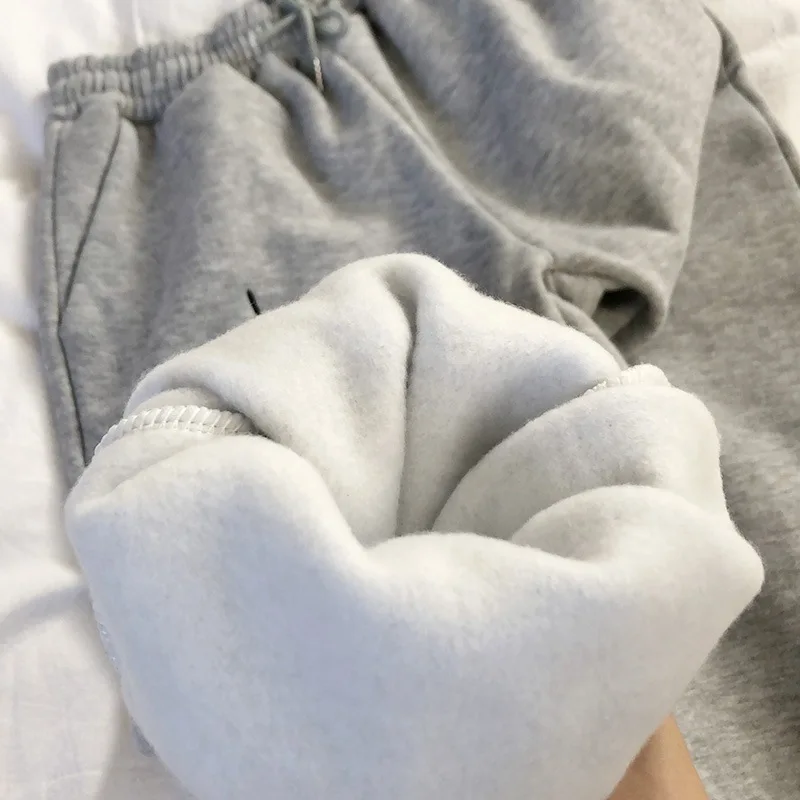 

Neploe Pants Women 2021 Spring New Embroidery Elastic High Waist Ladies Trousers Loose Casual Beam Feet Pants Femme 1C285