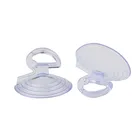 5 шт., 3,5 см, автомобильный зонт, пластиковая резиновая присоска, украшение для свадебного воздушный шар в форме автомобиля, прозрачная стеклянная пластиковая Крючки Присоски