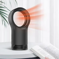 desktoptable electric warm fan space heater for student dormitory bathroom handy bladeless heater silent electric warm air