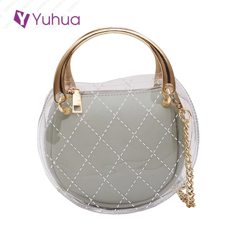 

Yuhua, 2020 новые модные женские сумки, простая Прозрачная женская сумка, Повседневная Корейская версия сумка-мессенджер, трендовые сумки через ...
