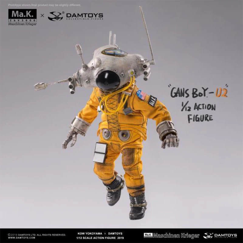 

DAMTOYS X Kow 1/12 Gans Boy-U2 CS018 Full Set Action Figure Model Toys For Collectible In Stock