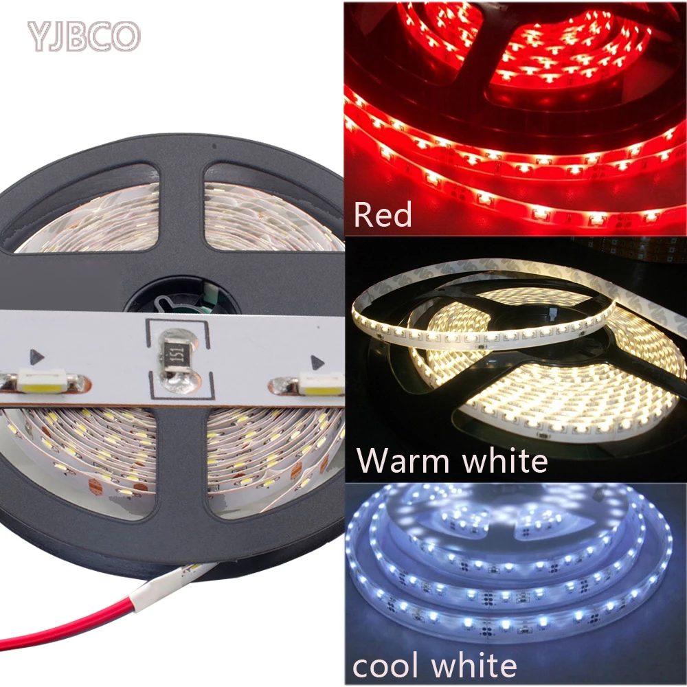 5 м/лот 335 60 светодиодов/м белый/теплый белый/синий/зеленый/красный ультра яркая